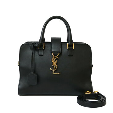 イヴ・サンローラン YVES SAINT LAURENT ベイビーカバス ショルダーバッグ レディース 中古