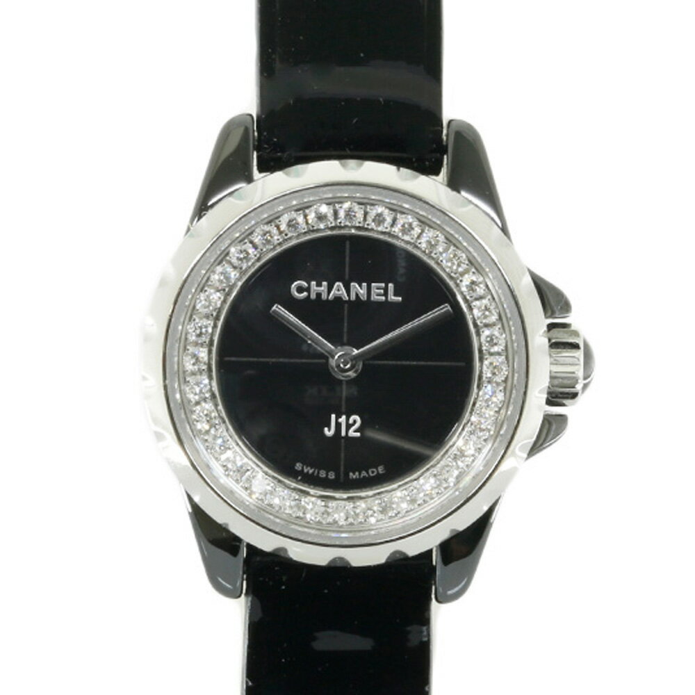 【限界値下げ祭15-OF】 シャネル CHANEL J12・XS 腕時計 SS H4663 レディース 中古