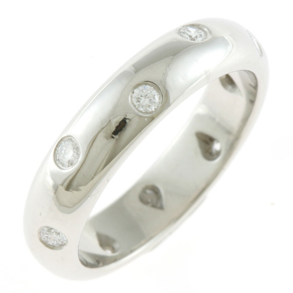 【送料無料】【中古】 TIFFANY&Co. ティファニー Pt950 リング 指輪 ドッツリング ダイヤモンド ドット 水玉 9号 プラチナ レディース おしゃれ かわいい おすすめ ギフト プレゼント Pt950プラチナ【BJ】【BIM】のサムネイル