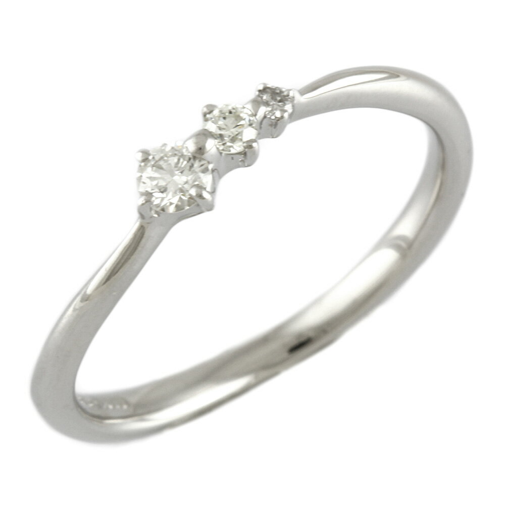 【限界値下げ祭20-OF】ヨンドシー 4℃ リング・指輪 7号 ダイヤモンド レディース 中古のサムネイル