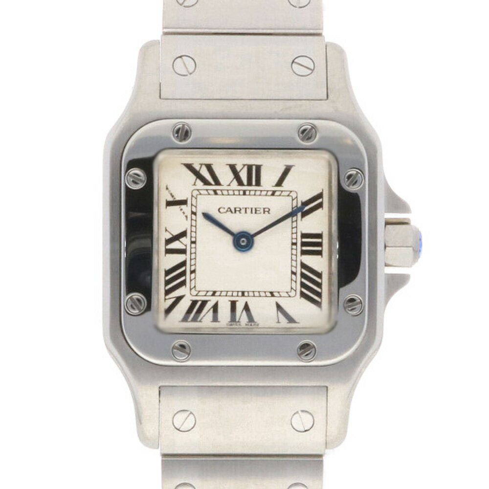 カルティエ CARTIER サントスガルベ SM 腕時計 SS 1565 レディース 中古