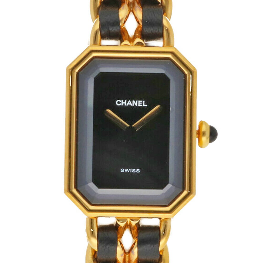 シャネル CHANEL プルミエール L 腕時計 GP H0001 レディース 中古のサムネイル