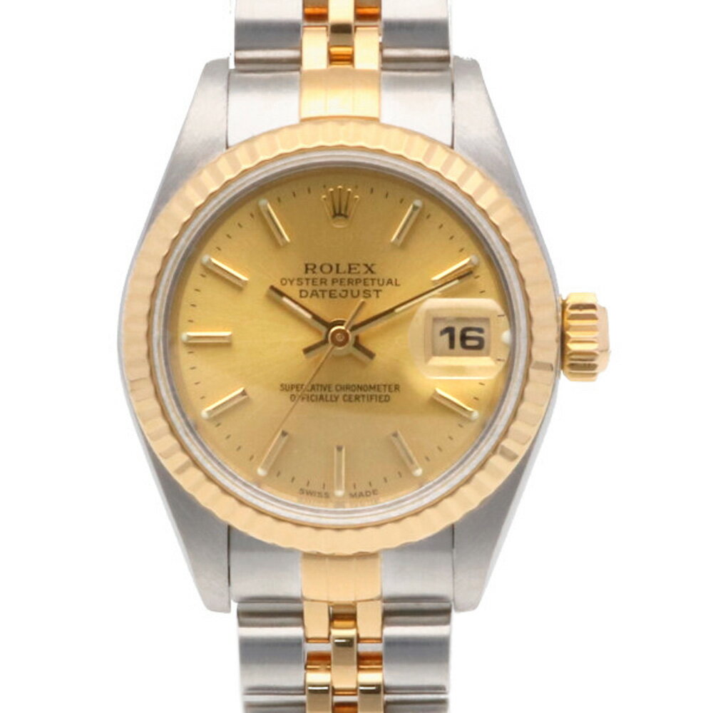 【限界値下げ祭】 ロレックス ROLEX デイトジャスト オイスターパーペチュアル 腕時計 時計 SS 79173 レディース 中古