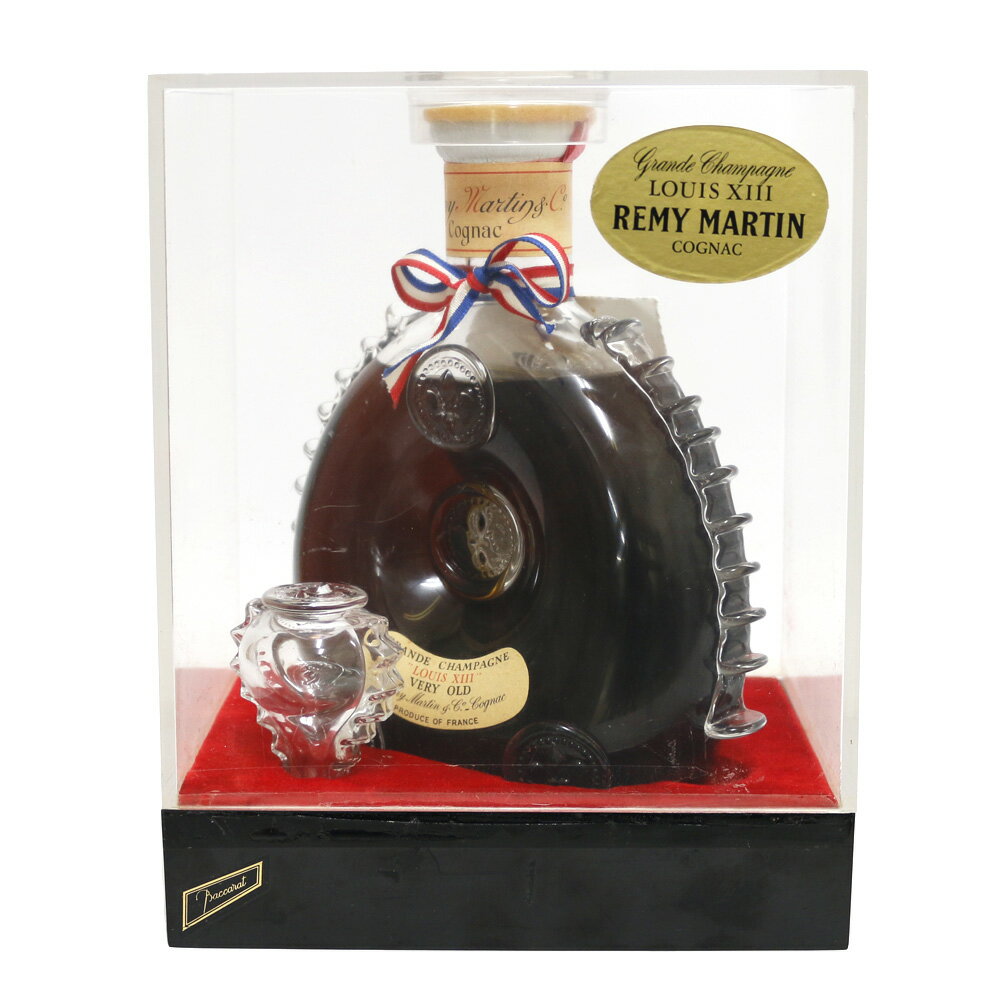 【送料無料】【中古】 ブランデー レミーマルタン REMY MARTIN ルイ13世 ベリーオールド バカラボトル コニャック 古酒 未開栓 ブラウン レディース メンズ 男女兼用 おしゃれ おすすめ ギフト プレゼント