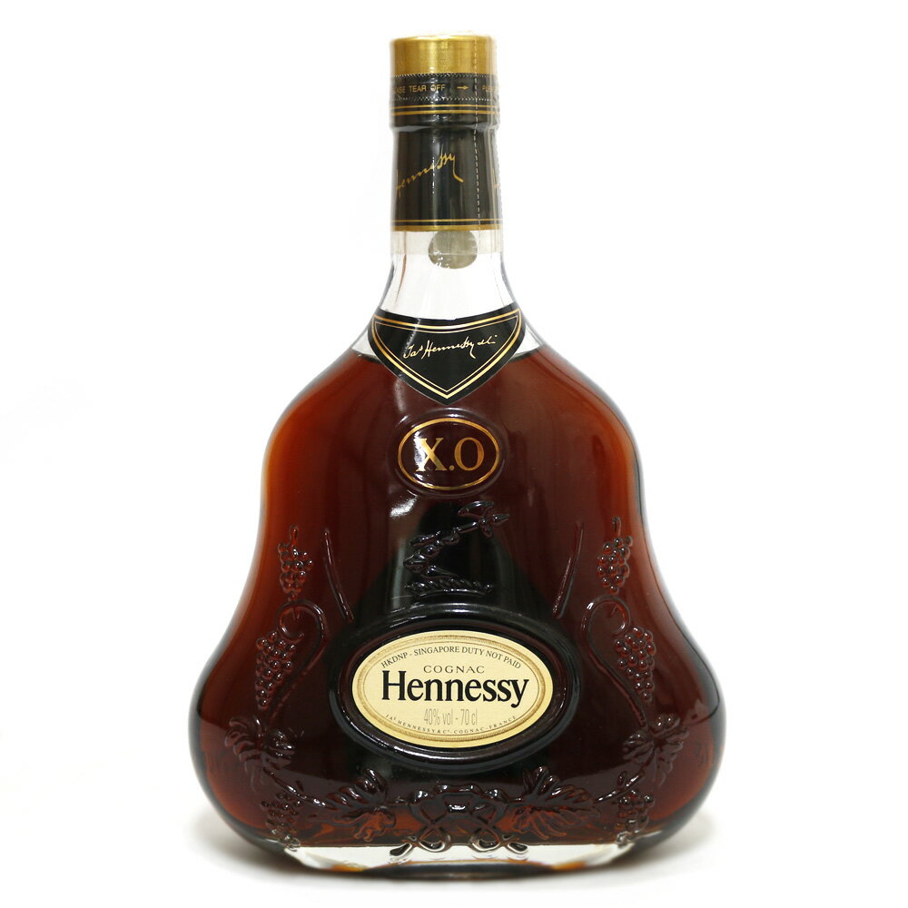 【送料無料】【中古】 ブランデー ヘネシー Hennessy XO 金キャップ コニャック 未開栓 ブラウン レディース メンズ 男女兼用 おしゃれ おすすめ ギフト プレゼント