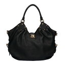 ルイヴィトン LOUIS VUITTON L マヒナ ハンドバッグ ノワール レディース 中古