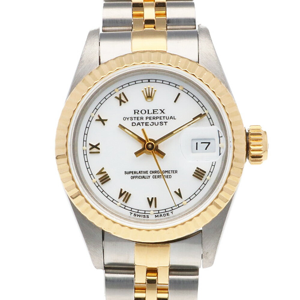 【限界値下げ祭】 ロレックス ROLEX デイトジャスト オイスターパーペチュアル 腕時計 時計 SS 69173 レディース 中古