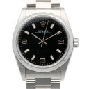 ロレックス ROLEX オイスターパーペチュアル 腕時計 時計 ステンレススチール 77080 ユニセックス 中古