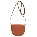 ロエベ LOEWE HEEL POUCH ショルダーバッグ レザー タンブラウン レディース 中古