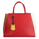 フェンディ FENDI トゥージュール ショルダーバッグ レザー レッド レディース 中古(4)