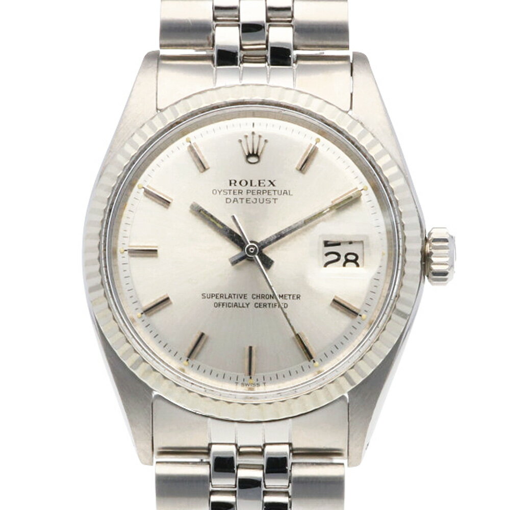 ロレックス ROLEX デイトジャスト オイスターパーペチュアル 腕時計 時計 ステンレススチール 1601 メンズ 中古