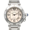 カルティエ パシャシータイマー 腕時計 ステンレススチール 2790 自動巻き メンズ 1年保証 C ...