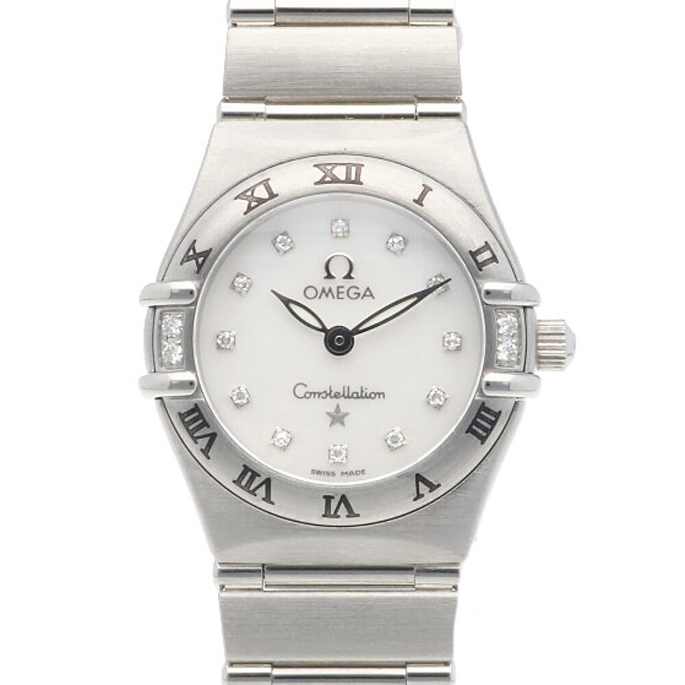 【オメガ】OMEGA コンステレーション 腕時計 ステンレススチール 15677500 クオーツ レディース 1年保証【中古】