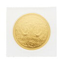 天皇陛下御在位60年記念 10万円金貨幣 昭和61年 純金 記念コイン K24ゴールド ユニセックス 【中古】