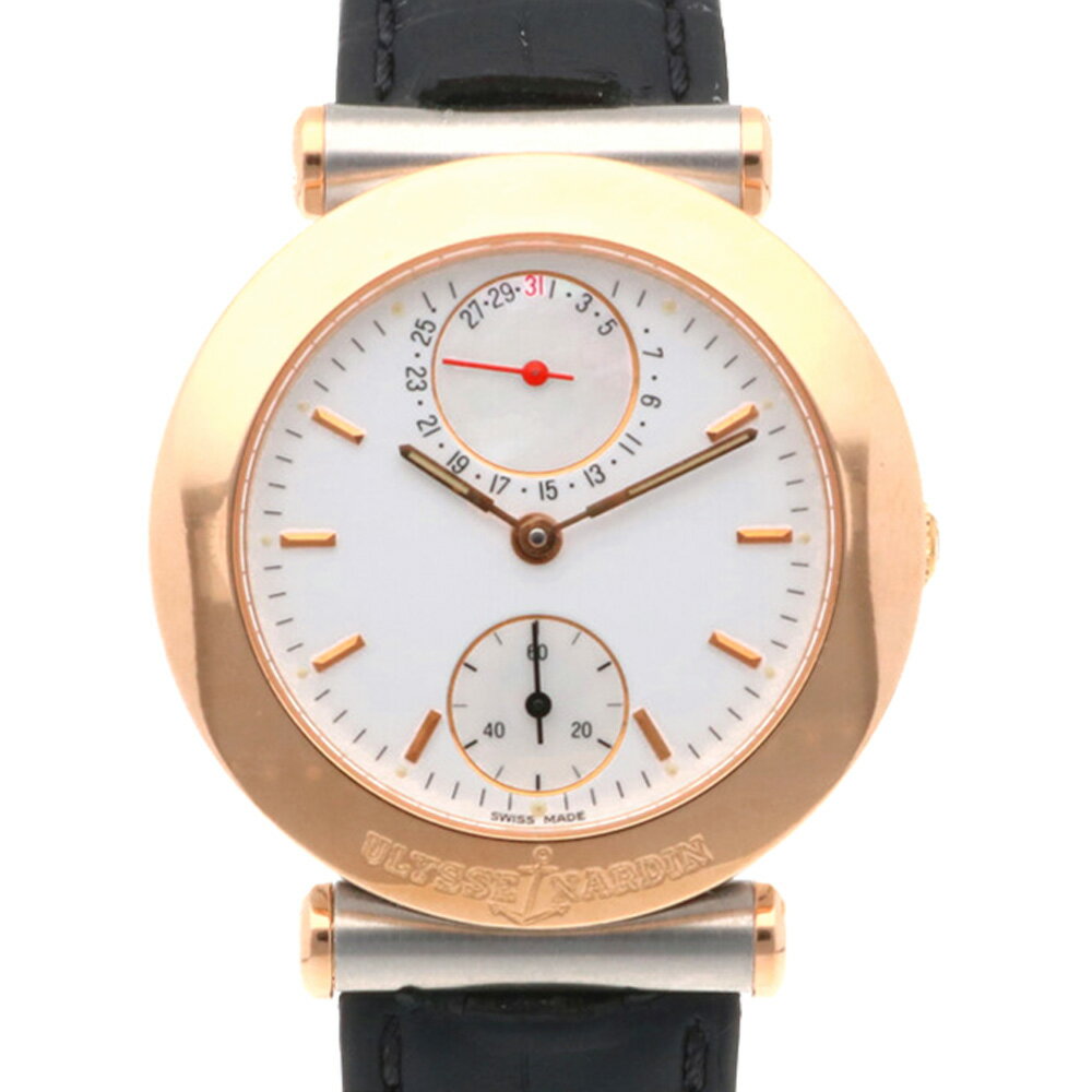 ユリス・ナルダン ニュートン 腕時計 時計 ステンレススチール 155-22 自動巻き メンズ 1年保証 Ulysse Nardin 中古