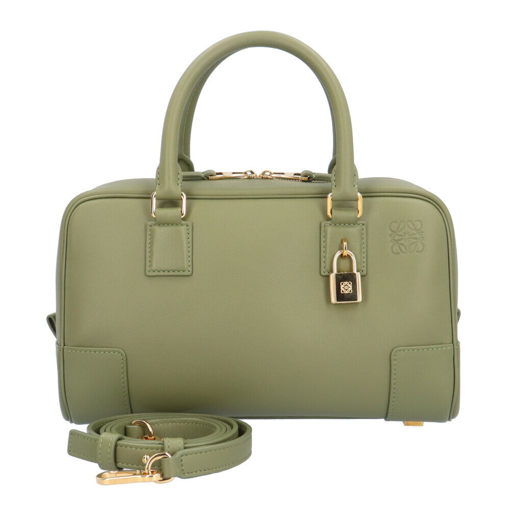 ロエベ アマソナ23 ショルダーバッグ カーフ グリーン レディース LOEWE 中古 ロエベのサムネイル