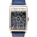 フランクミュラー ロングアイランド 腕時計 時計 18金 K18ホワイトゴールド 1200SC LT ...