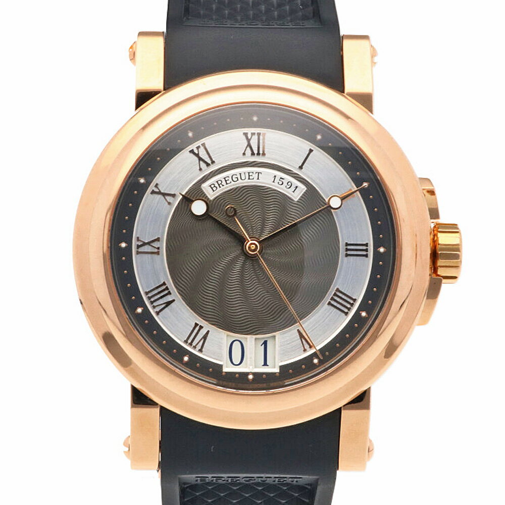 ブレゲ マリーン2 ラージデイト 腕時計 時計 ブレゲ 18金 5817 自動巻き メンズ 1年保証 Breguet 中古オーバーホール済