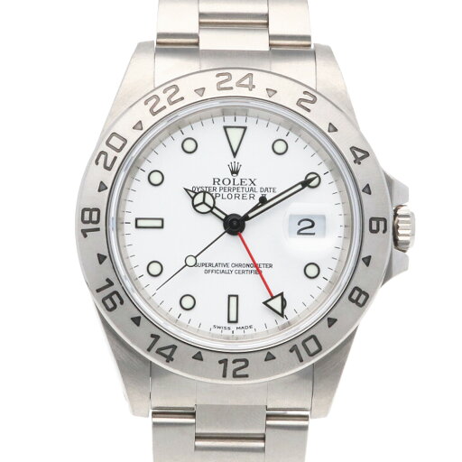 ロレックス エクスプローラー2 腕時計 時計 ロレックス ステンレススチール 16570 自動巻き メンズ 1年保証 ROLEX 中古A番 1998年~1999年式 オーバーホール済 ロレックス エクスプローラー2 腕時計 時計 ロレックス ステンレススチール 16570 自動巻き メンズ 1年保証 ROLEX 中古A番 1998年~1999年式 オーバーホール済