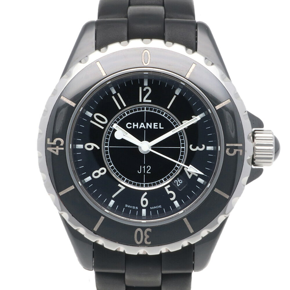 シャネル J12 腕時計 時計 シャネル セラミック H0681 クオーツ レディース 1年保証 C ...