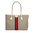 グッチ GGスプリーム トートバッグ グッチ GGスプリームキャンバス 631685 525040 ベージュ レディース GUCCI 中古