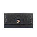 キーワード 送料無料 中古 GUCCI グッチ コンチネンタルウォレット GGマーモント 長財布 長財布 GGマーモント コンチネンタルウォレット 456116 493075 ブラック レディース おしゃれ かわいい レザー【SH】【BIM...