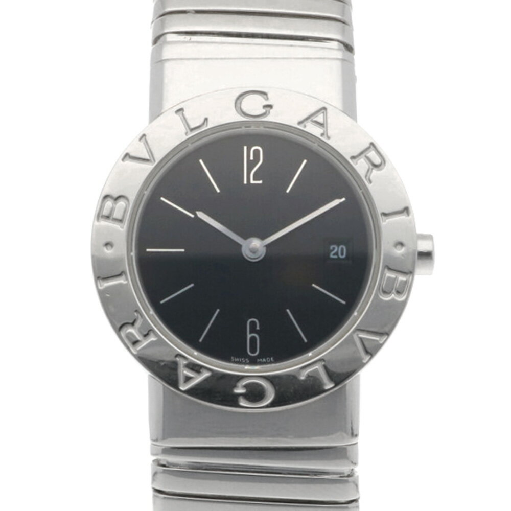 ブルガリ トゥボガス 腕時計 時計 ブルガリ ステンレススチール BB 26 2TS クオーツ レディース 1年保証 BVLGARI 中古