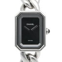 シャネル プルミエール L 腕時計 時計 シャネル ステンレススチール クオーツ レディース 1年保証 CHANEL 中古チェーン エレガントブレスレット