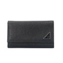 プラダ サフィアーノ キーケース プラダ レザー 2P-G222 ユニセックス PRADA 中古