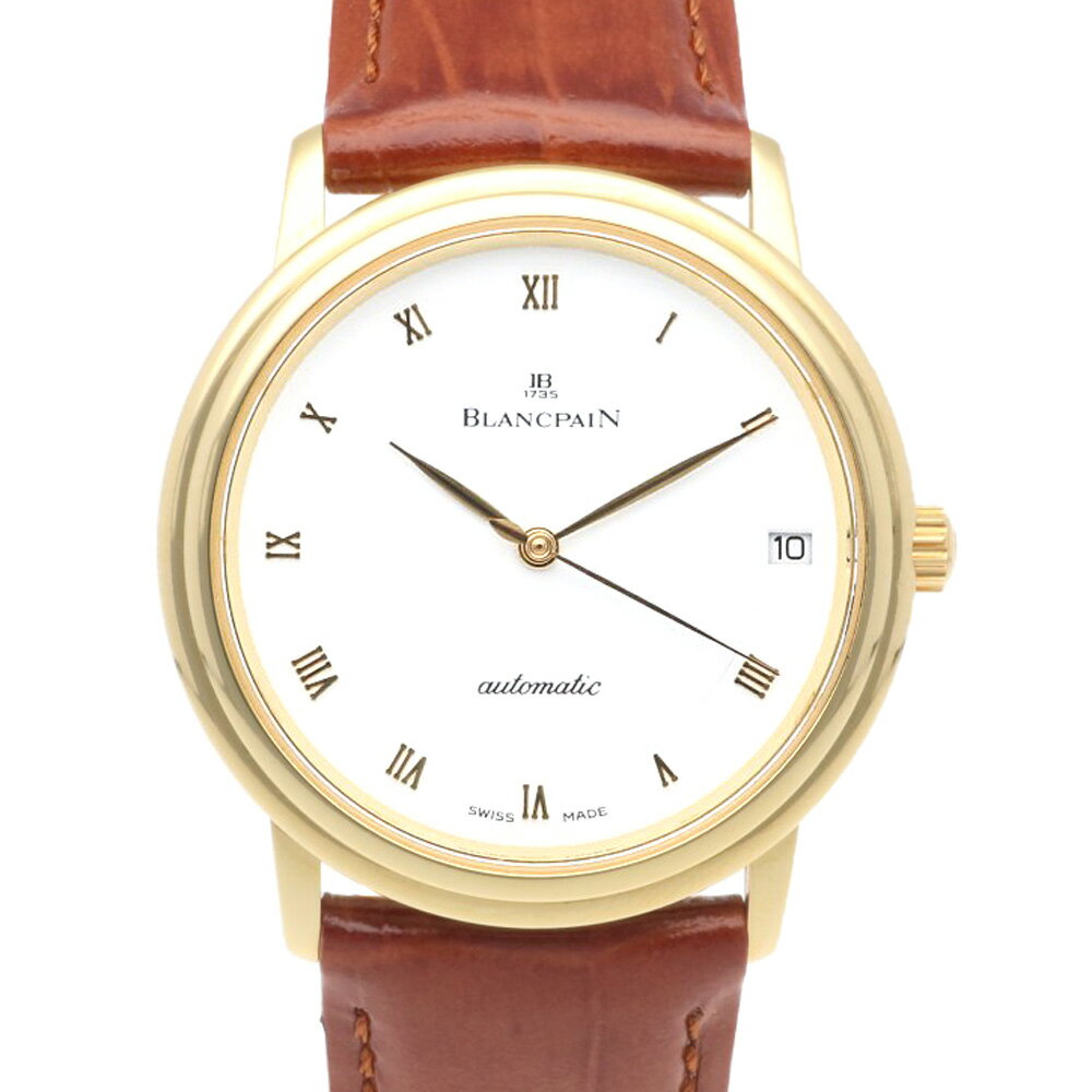 ブランパン ヴィルレ 腕時計 時計 ブランパン 18金 B1151 1418 55 自動巻き メンズ 1年保証 Blancpain 中古オーバーホール済