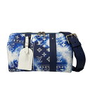ルイヴィトン シティ キーポル モノグラムバンダナ ショルダーバッグ ルイヴィトン M20555 ブルー メンズ LOUIS VUITTON 中古 ヴィトンショ...