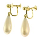 タサキ イヤリング タサキ 18金 マベパール シェル レディース TASAKI 中古ドロップ しずく