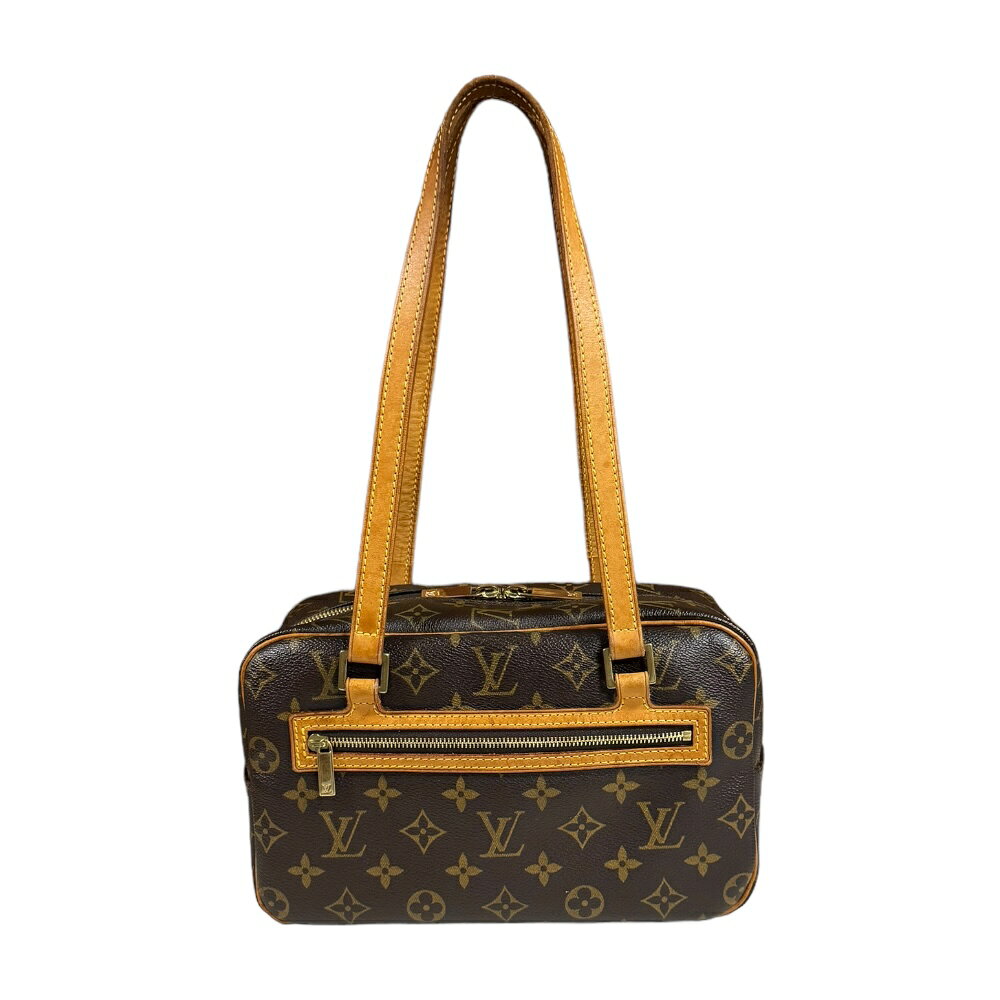 ルイヴィトン シテMM モノグラム ショルダーバッグ ルイヴィトン モノグラムキャンバス M51182 ブラウン レディース LOUIS VUITTON 中古のサムネイル