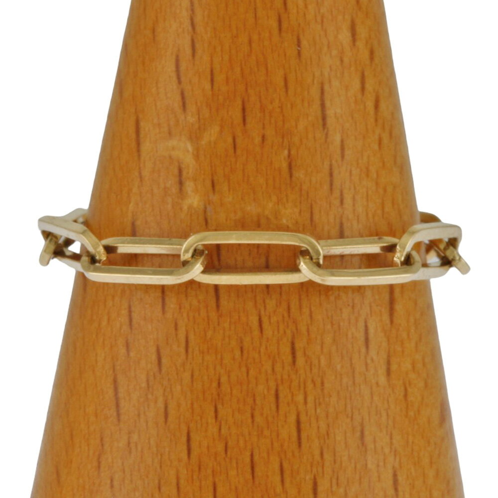 チェーンリング リング 指輪 5号 18金 レディース 新品チェーンリング