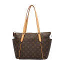 ルイヴィトン トータリーPM モノグラム トートバッグ ルイヴィトン モノグラムキャンバス M41016 ブラウン レディース LOUIS VUITTON 中古(4)