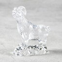 バカラ 置物 バカラ クリスタル ユニセックス Baccarat 中古羊 干支 十二支 オブジェ