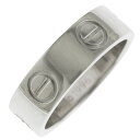 カルティエ ラブ リング 指輪 カルティエ 8号 18金 レディース CARTIER 中古(4)