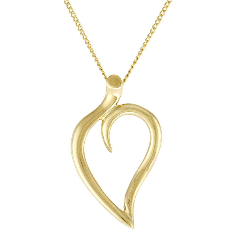 ティファニー リーフハート ネックレス ティファニー 18金 レディース TIFFANY&Co. 中古のサムネイル