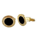 ブルガリ ブルガリブルガリ カフス ブルガリ 18金 オニキス メンズ BVLGARI 中古