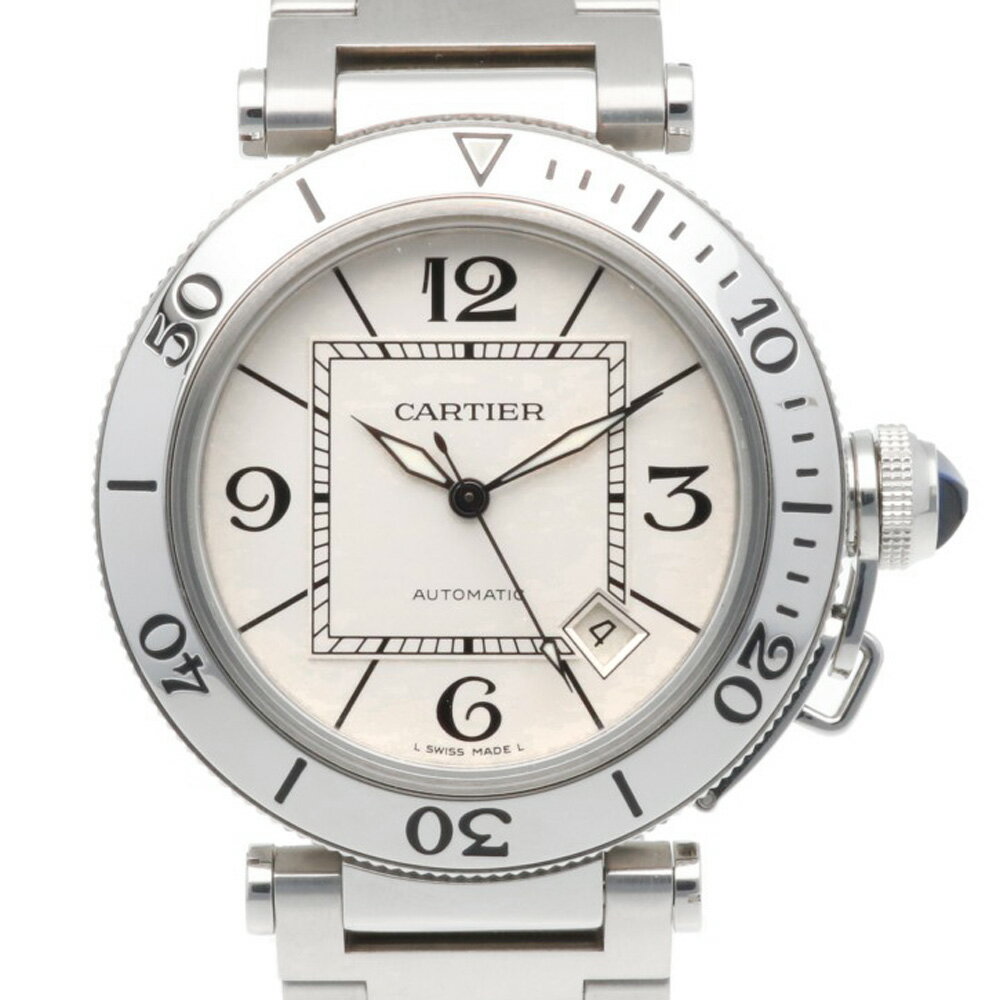 カルティエ パシャ シータイマー 腕時計 時計 カルティエ ステンレススチール W31080M7 自動巻き メンズ 1年保証 CARTIER 中古オーバーホール済のサムネイル