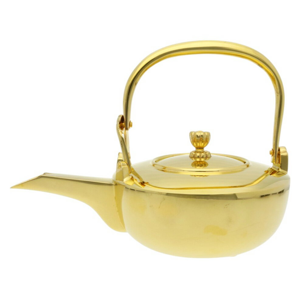 急須 きゅうす 純金製 金器 還暦 退職 お祝い 誕生日 記念日 金工芸品 K24ゴールド ユニセックス 中古急須 きゅうす 純金製 金器 還暦 退職 お祝い ...