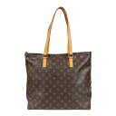 ルイヴィトン カバ・メゾ モノグラム トートバッグ ルイヴィトン モノグラムキャンバス M51151 ブラウン レディース LOUIS VUITTON 中古