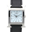 エルメス Hウォッチ 腕時計 時計 エルメス ステンレススチール HH1.210 クオーツ レディース 1年保証 HERMES 中古非防水 ワケアリ品(2)