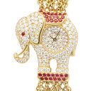 ショパール 腕時計 時計 ショパール 18金 10/4842-21 クオーツ レディース 1年保証 Chopard 中古ダイヤモンド メーカー修理済