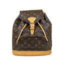 ルイヴィトン モンスリMM モノグラム リュック・デイパック ルイヴィトン モノグラムキャンバス M51136 レディース LOUIS VUITTON 中古