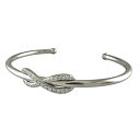 ティファニー インフィニティ カフ バングル ティファニー 18金 ダイヤモンド レディース TIFFANY&Co. 中古