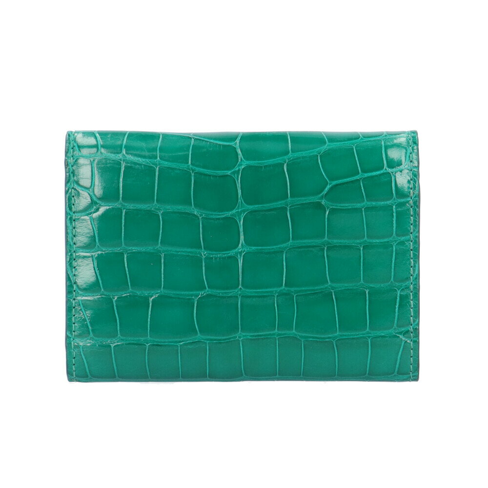 ルイヴィトン ポルトフォイユ カプシーヌコンパクト 三つ折り財布 ルイヴィトン クロコダイル N93601 レディース LOUIS VUITTON 中古