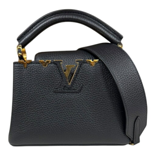 ルイヴィトン カプシーヌMINI ショルダーバッグ ルイヴィトン M56669 ブラック レディース LOUIS VUITTON 中古2way ルイヴィトン カプシーヌMINI ショルダーバッグ ルイヴィトン M56669 ブラック レディース LOUIS VUITTON 中古2way