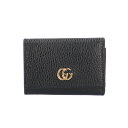 グッチ GGマーモント 三つ折り財布 グッチ レザー 644407 レディース GUCCI 中古