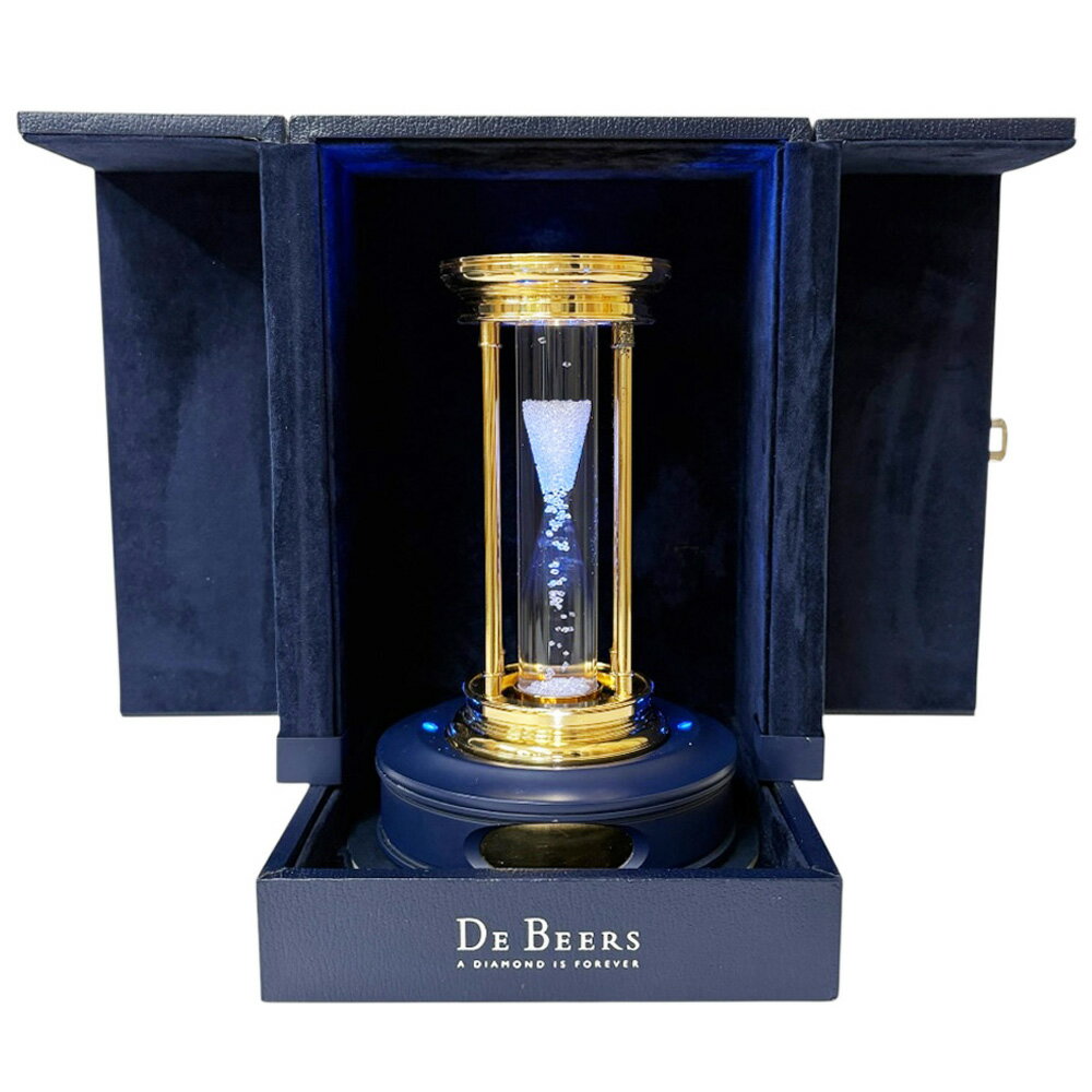 デビアス de beers 砂時計 日本限定 2000個 レア オブジェ メタル ユニセックス 中古デビアス de beers 砂時計 日本限定 2000個 レ...